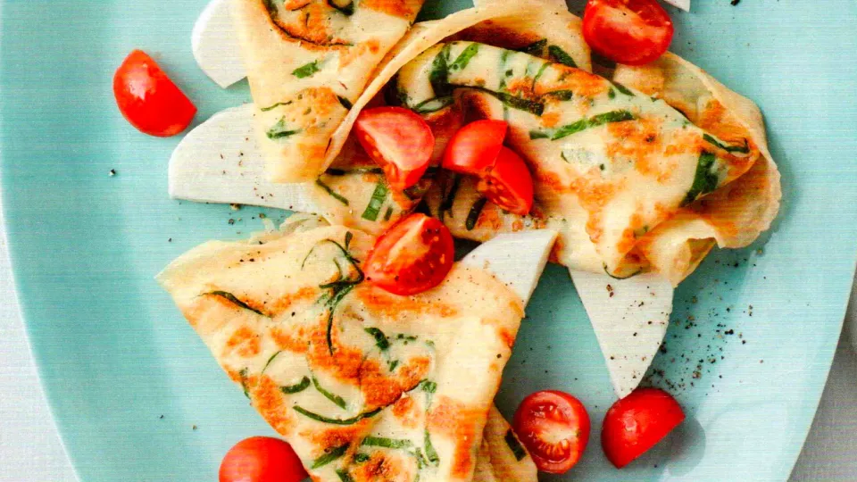 Bärlauch-Pfannkuchen