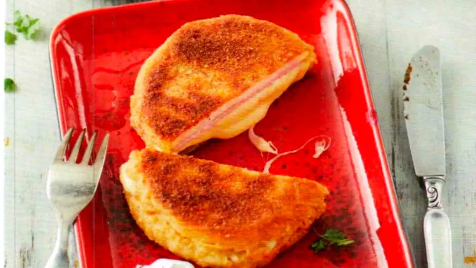 Kohlrabi-Cordon-bleu